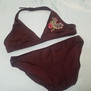 Old Navy Dark Brown Bikini